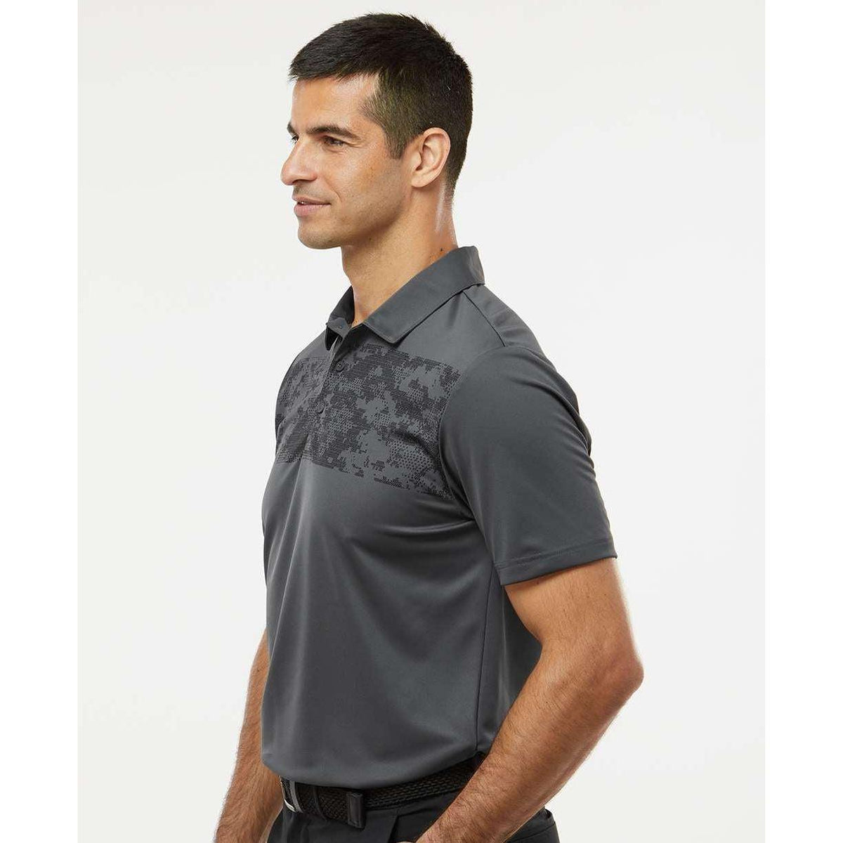 no-logo Adidas Camo Chest Print Polo-Adidas-Thread Logic