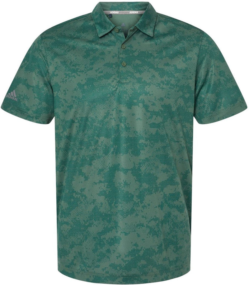 Adidas Camo Polo-Apparel-Adidas-Green Oxide-S-Thread Logic