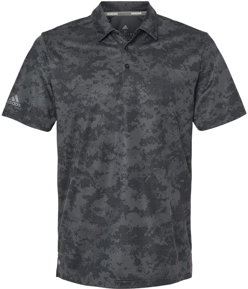 Adidas Camo Polo-Apparel-Adidas-Grey Six-S-Thread Logic