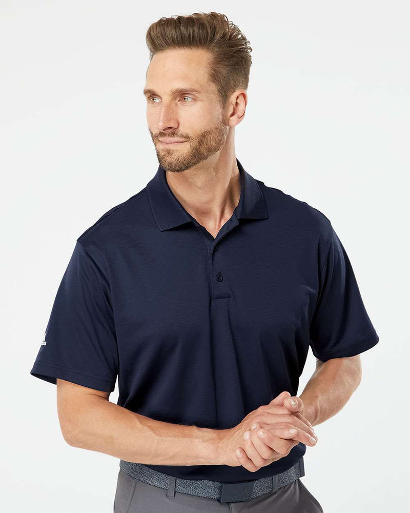 no-logo Adidas Climalite Basic Polo Shirt -Men's Polos-Adidas-Thread Logic