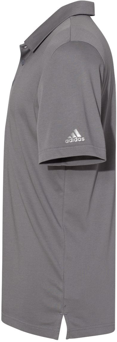 no-logo Adidas Cotton Blend Polo -Men's Polos-Adidas-Thread Logic