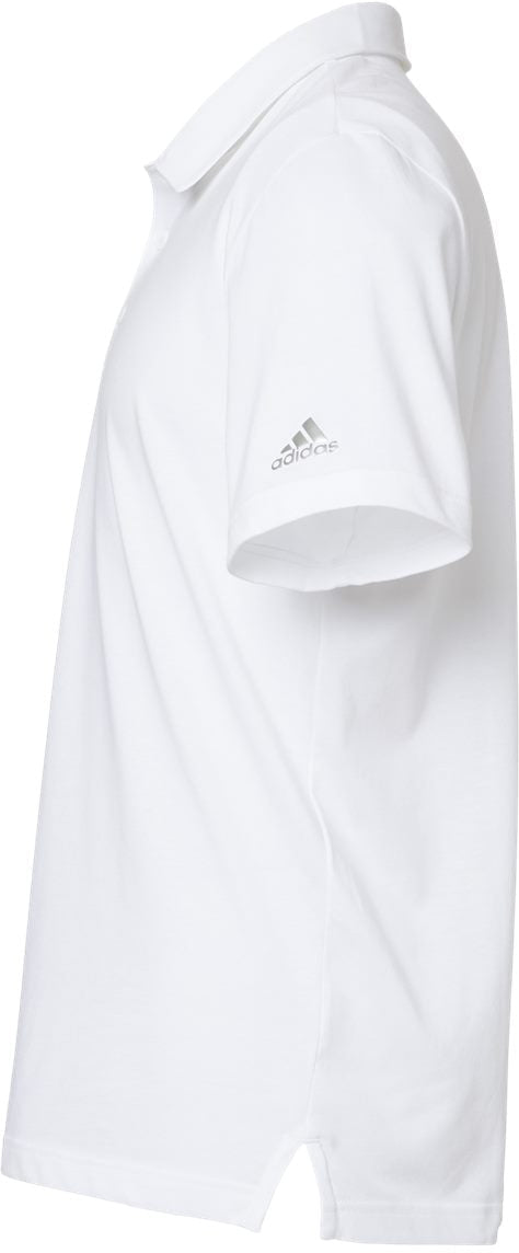 no-logo Adidas Cotton Blend Polo -Men's Polos-Adidas-Thread Logic