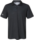 no-logo Adidas Diamond Dot Print Sport Shirt -Men's Polos-Adidas-Black/White/Grey Three-S-Thread Logic