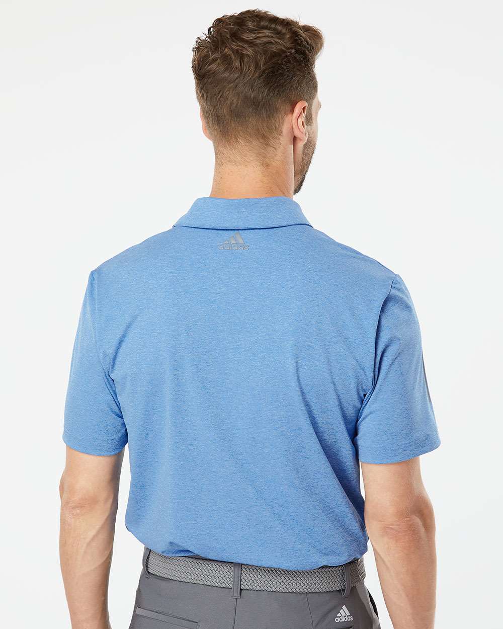 no-logo Adidas Floating 3-Stripes Sport Shirt -Men's Polos-Adidas-Thread Logic