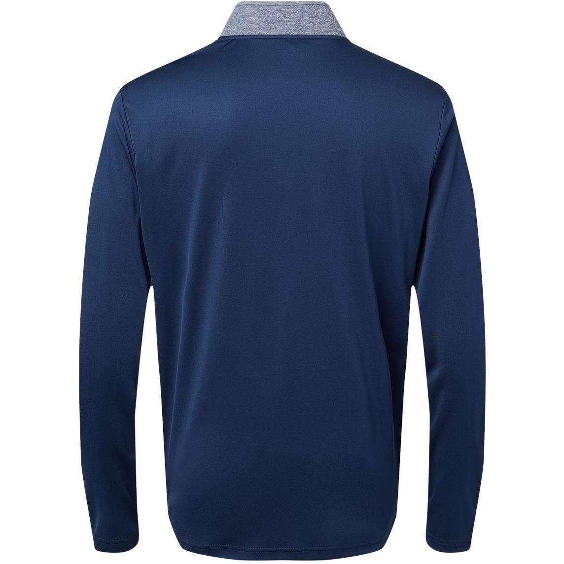 no-logo Adidas Heather Block Print Quarter-Zip Pullover-Outerwear-Adidas-Thread Logic
