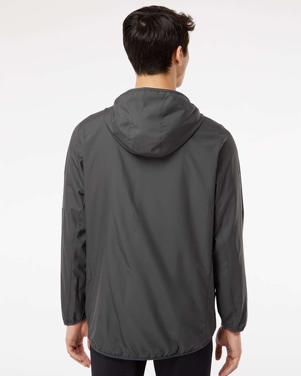 no-logo Adidas Hooded Full-Zip Windbreaker-Outerwear-Adidas-Thread Logic