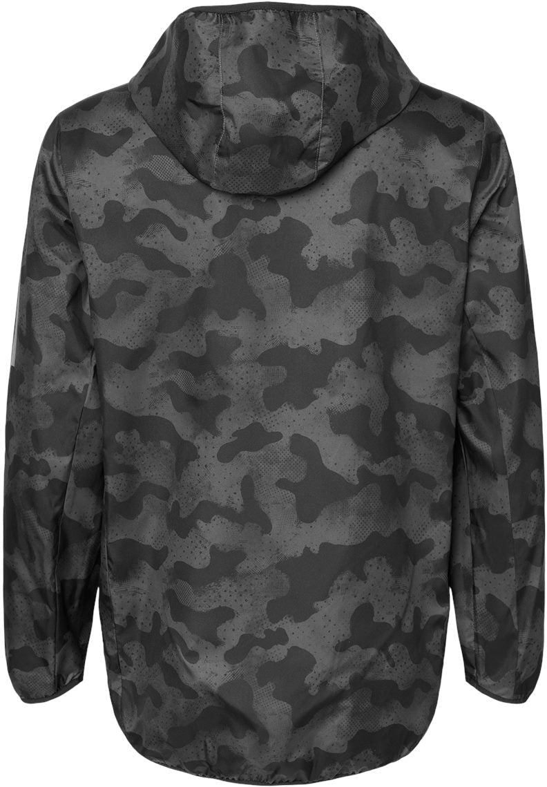 no-logo Adidas Hooded Full-Zip Windbreaker-Outerwear-Adidas-Thread Logic
