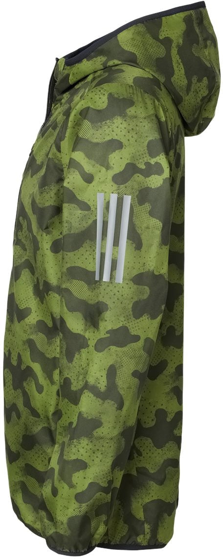 no-logo Adidas Hooded Full-Zip Windbreaker-Outerwear-Adidas-Thread Logic