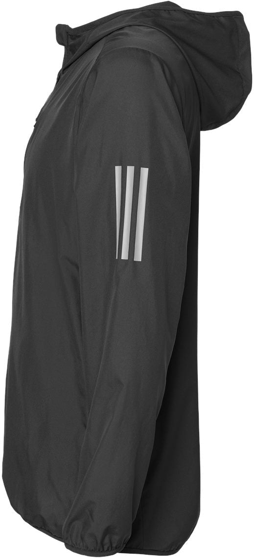no-logo Adidas Hooded Full-Zip Windbreaker-Outerwear-Adidas-Thread Logic