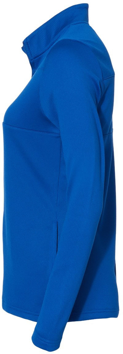 no-logo Adidas Ladies 3-Stripes Double Knit Full-Zip-Ladies Layering-Adidas-Thread Logic