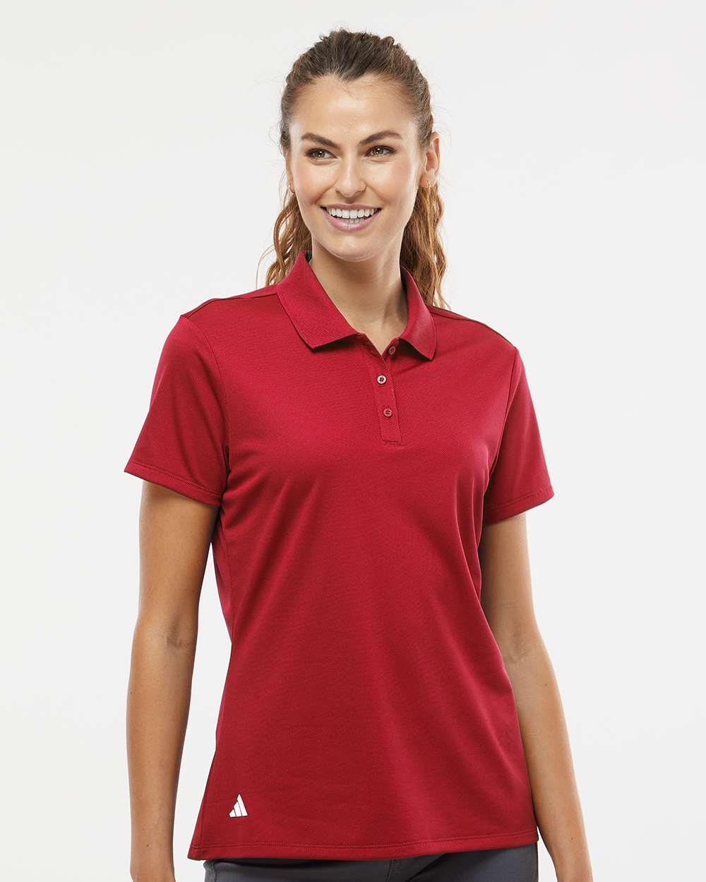 no-logo Adidas Ladies Basic Sport Polo-Adidas-Thread Logic