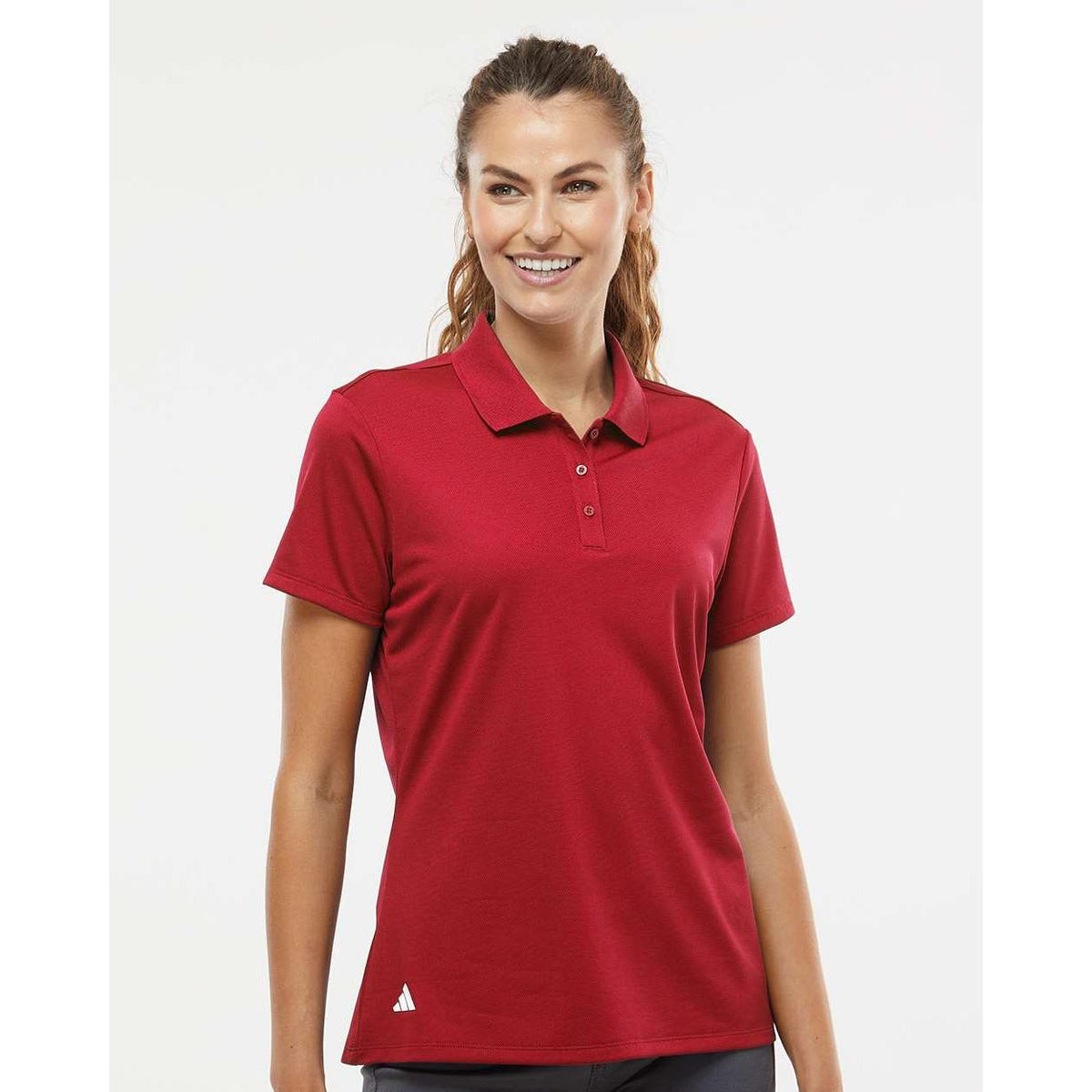no-logo Adidas Ladies Basic Sport Polo-Adidas-Thread Logic