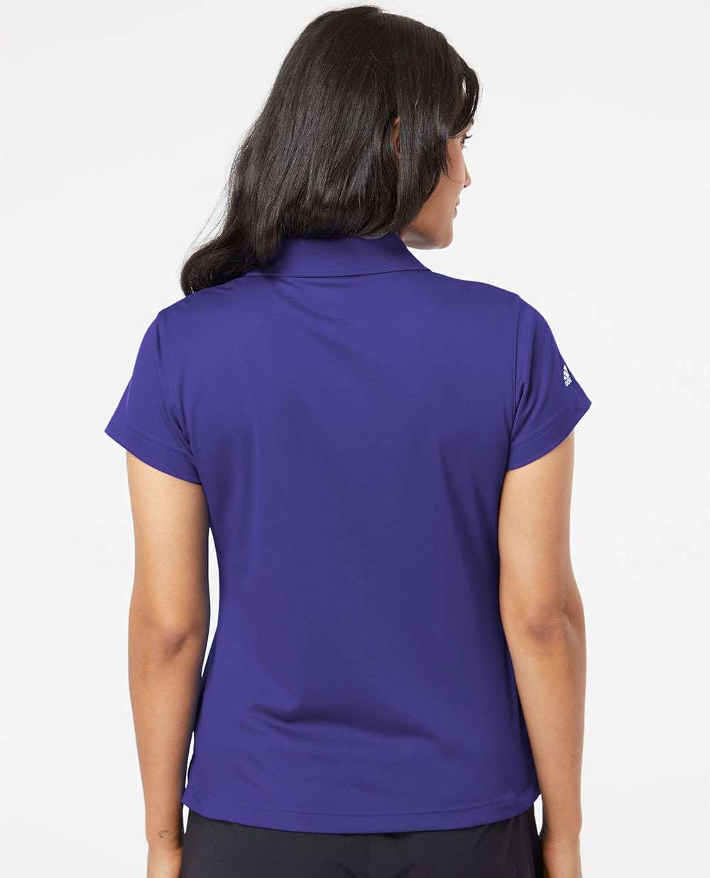 no-logo Adidas Ladies Climalite Basic Polo Shirt -Ladies Polos-Adidas-Thread Logic