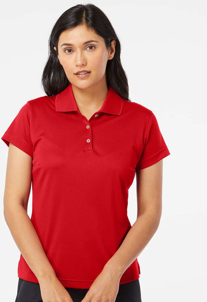 no-logo Adidas Ladies Climalite Basic Polo Shirt -Ladies Polos-Adidas-Thread Logic