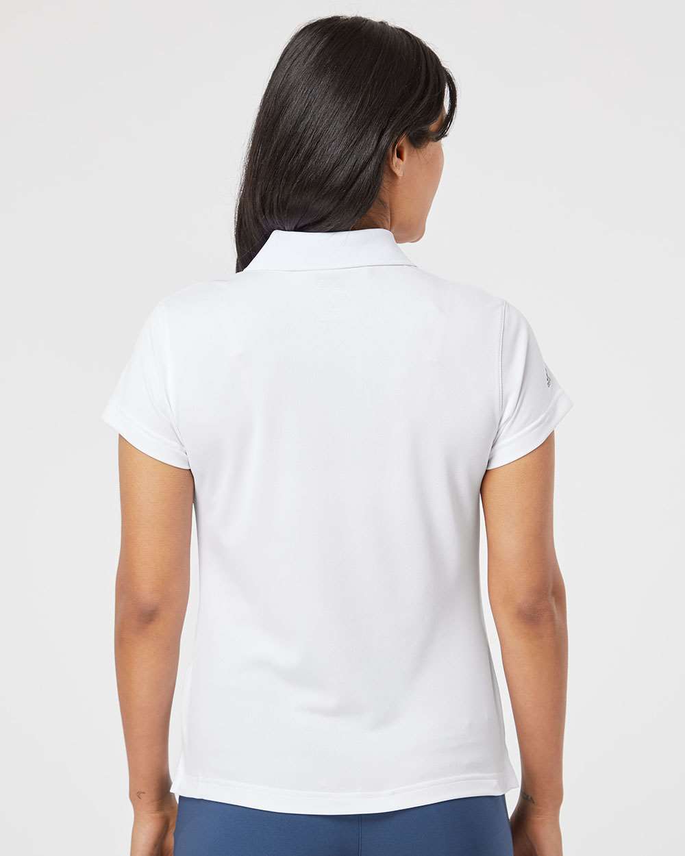no-logo Adidas Ladies Climalite Basic Polo Shirt -Ladies Polos-Adidas-Thread Logic