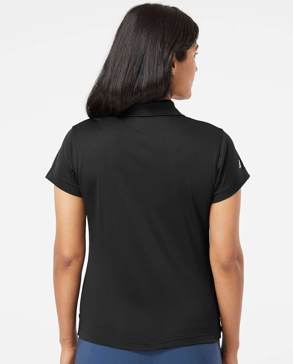 no-logo Adidas Ladies Climalite Basic Polo Shirt -Ladies Polos-Adidas-Thread Logic