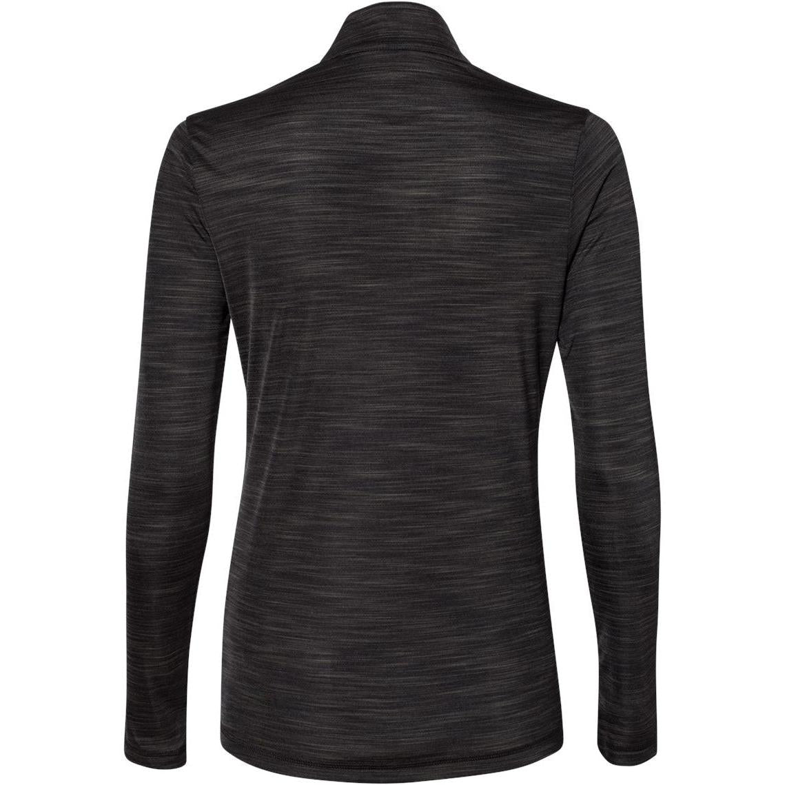 no-logo Adidas Women's Lightweight Mélange QuarterZip Pullover-Quarter Zips-Adidas-Thread Logic
