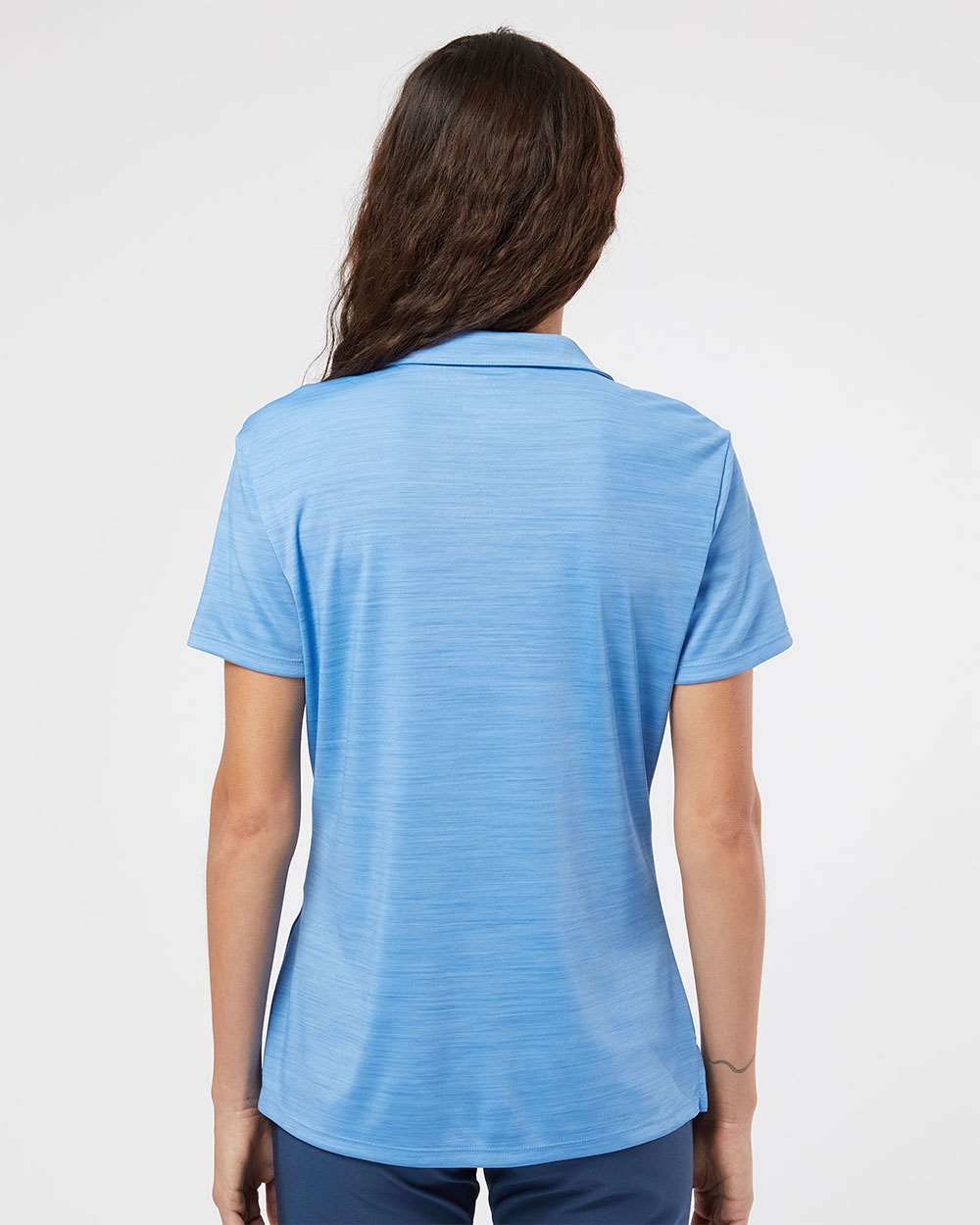 no-logo Adidas Ladies Mélange Polo-Ladies Polos-Adidas-Thread Logic