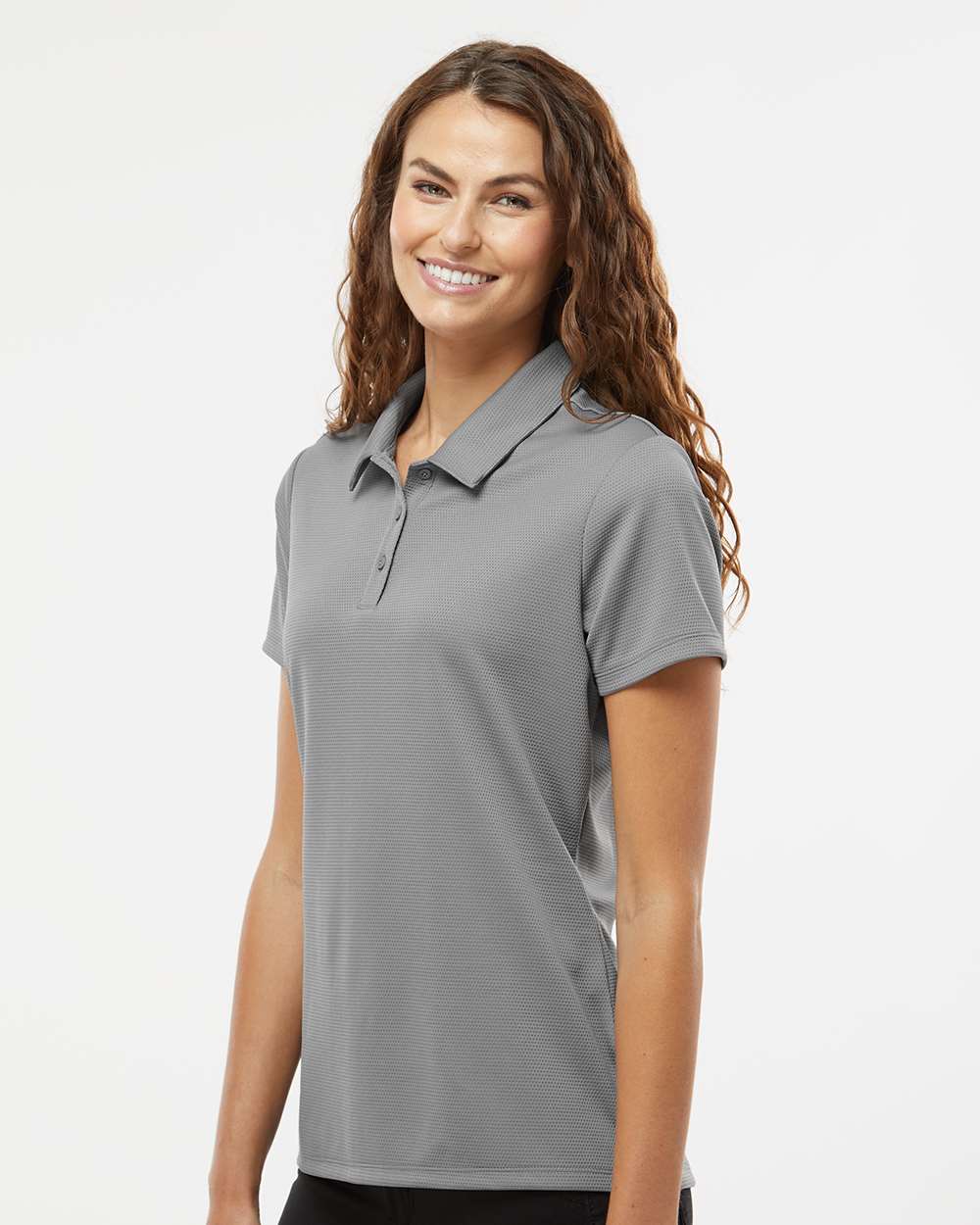 no-logo Adidas Ladies Micro Pique Polo-Adidas-Thread Logic