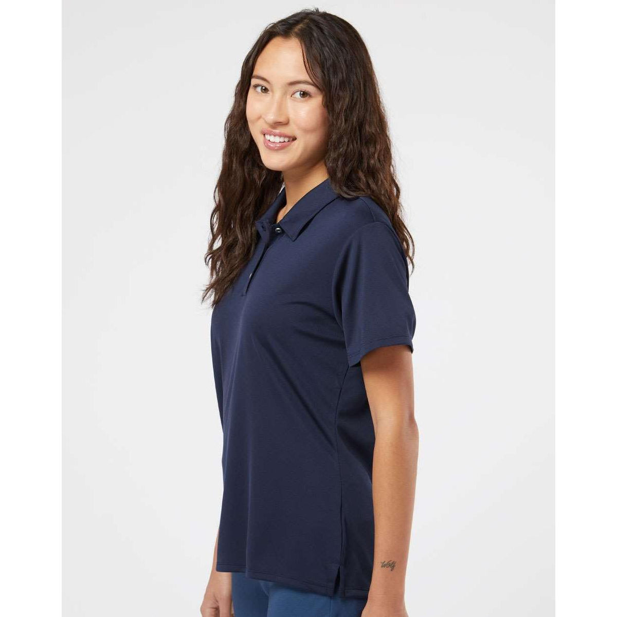 no-logo Adidas Women's Performance Polo-Ladies Polos-Adidas-Thread Logic