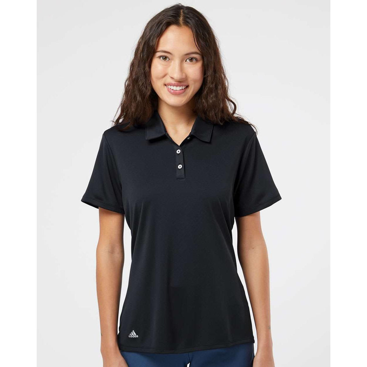 no-logo Adidas Women's Performance Polo-Ladies Polos-Adidas-Thread Logic
