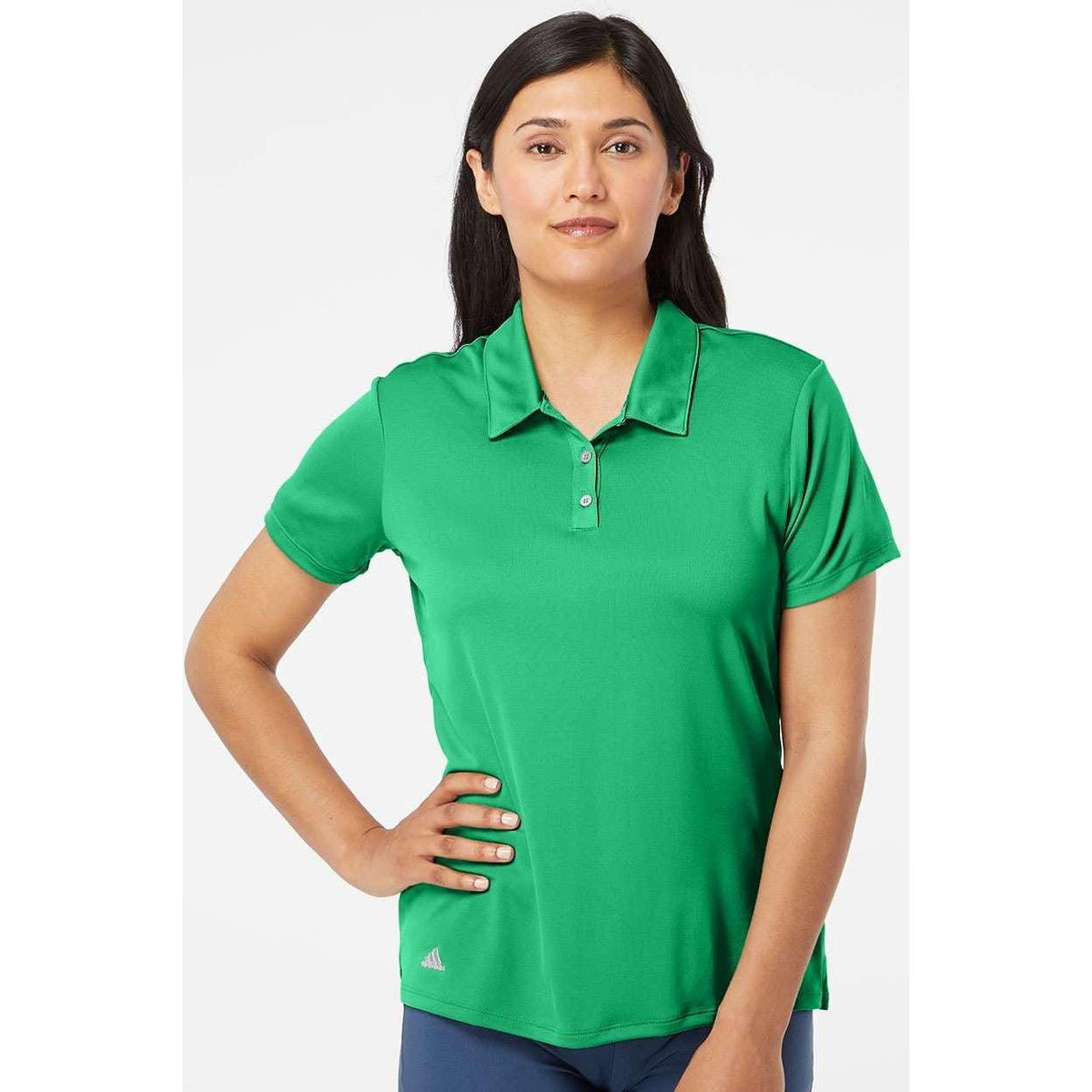 no-logo Adidas Women's Performance Polo-Ladies Polos-Adidas-Thread Logic