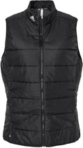 Adidas Ladies Puffer Vest-Apparel-Adidas-Black-S-Thread Logic