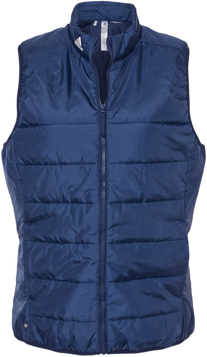 Adidas Ladies Puffer Vest-Apparel-Adidas-Team Navy Blue-S-Thread Logic