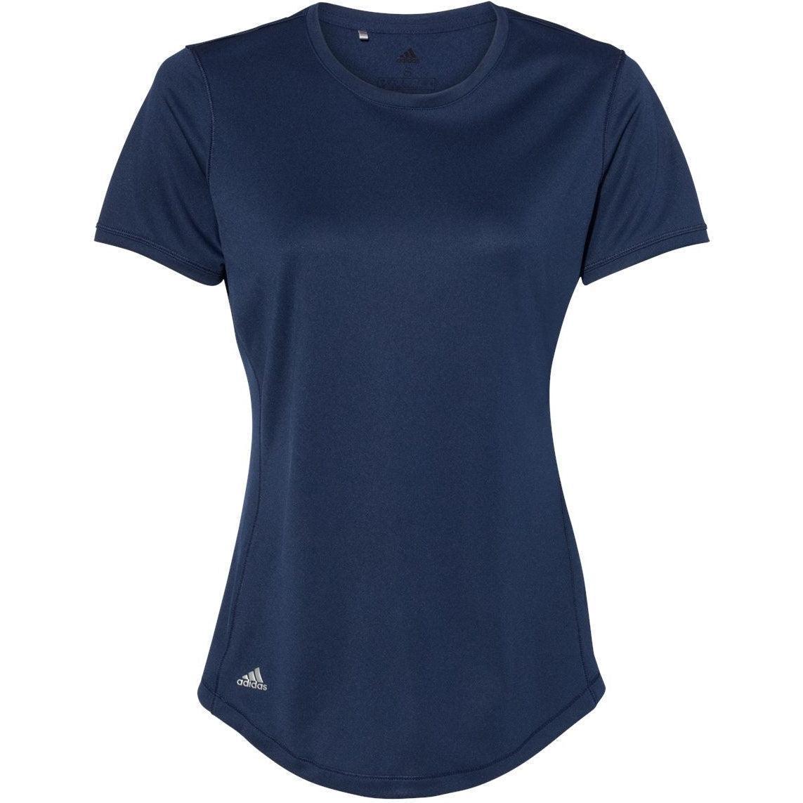 no-logo Adidas Women's Sport TShirt-Polos-Adidas-Collegiate Navy-S-Thread Logic