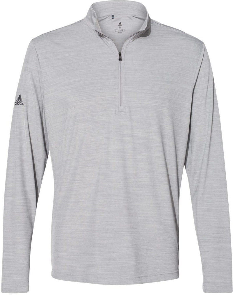 OUTLET-Adidas Lightweight Mélange QuarterZip Pullover