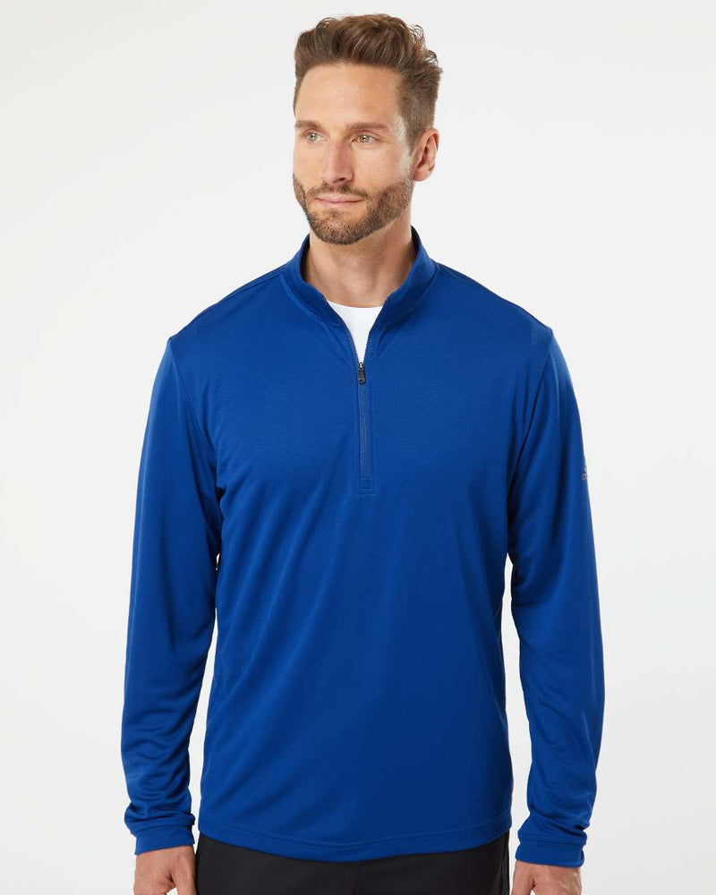 no-logo Adidas Lightweight Quarter-Zip Pullover-Fleece-Adidas-Thread Logic
