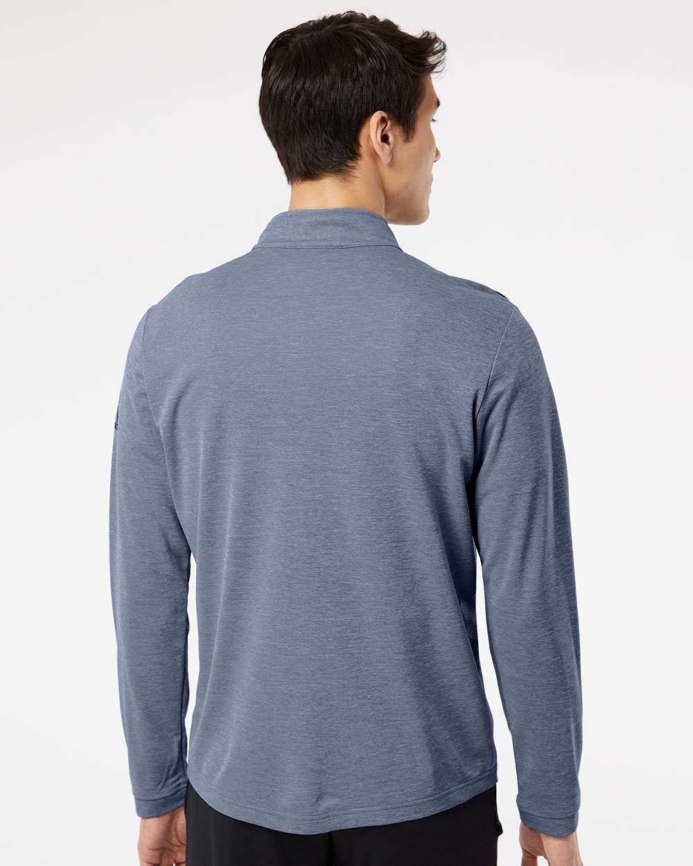 no-logo Adidas Lightweight QuarterZip Pullover-Men's Layering-Adidas-Thread Logic