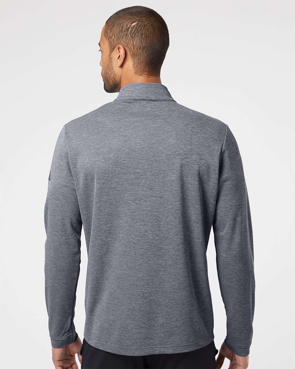 no-logo Adidas Lightweight QuarterZip Pullover-Men's Layering-Adidas-Thread Logic