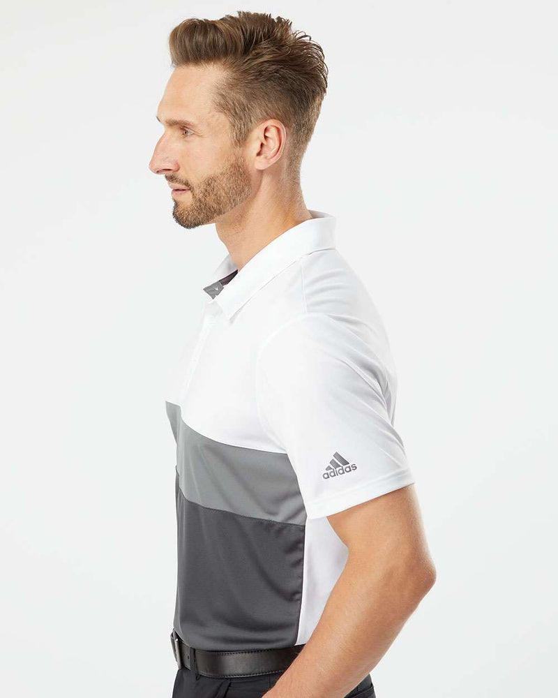 no-logo Adidas Merch Block Polo-Men's Polos-Adidas-Thread Logic