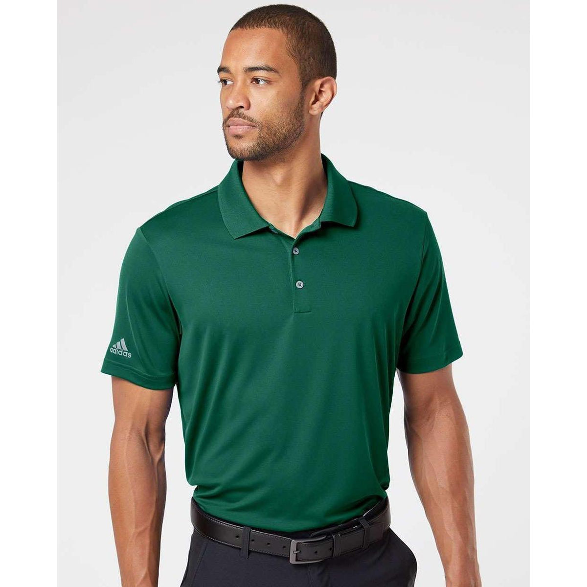 no-logo Adidas Performance Polo-Men's Polos-Adidas-Thread Logic