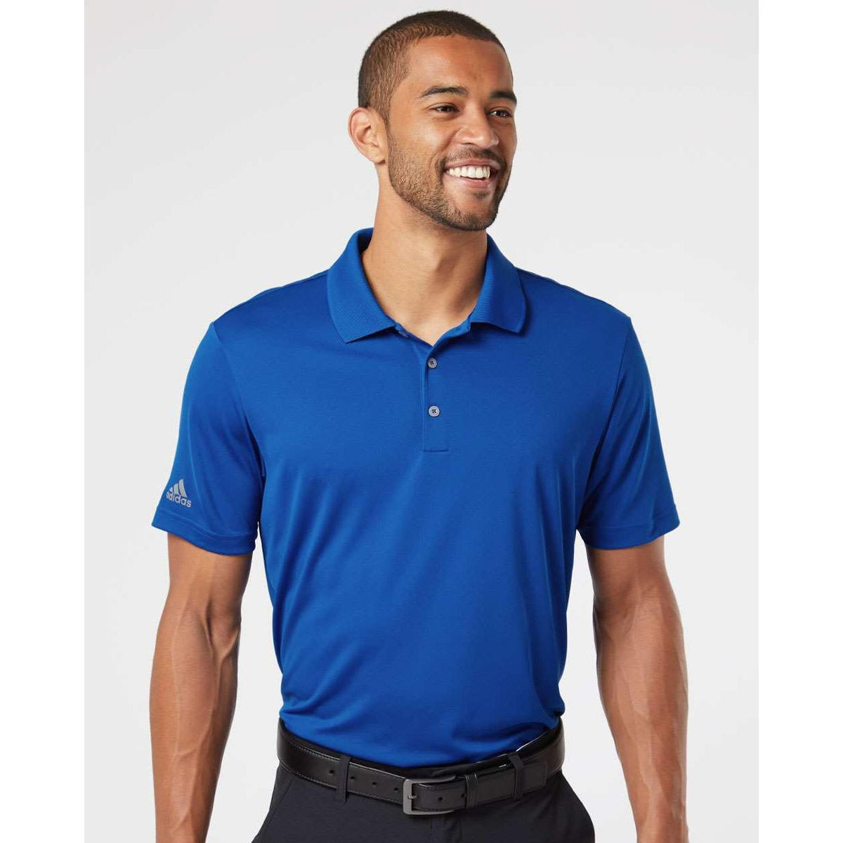 no-logo Adidas Performance Polo-Men's Polos-Adidas-Thread Logic