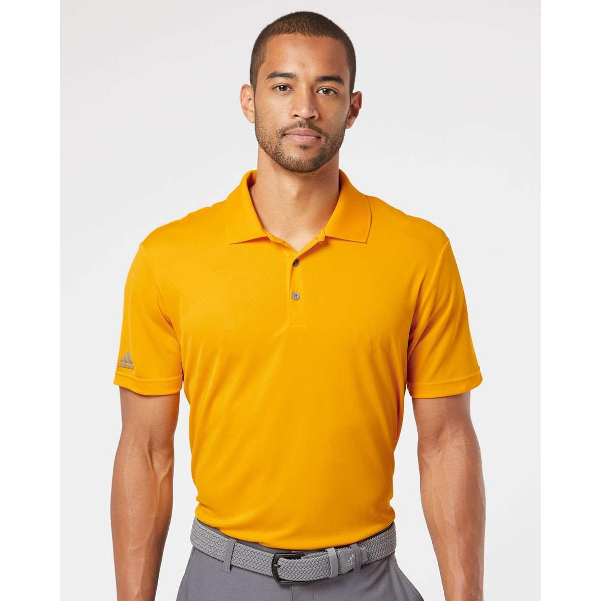 no-logo Adidas Performance Polo-Men's Polos-Adidas-Thread Logic