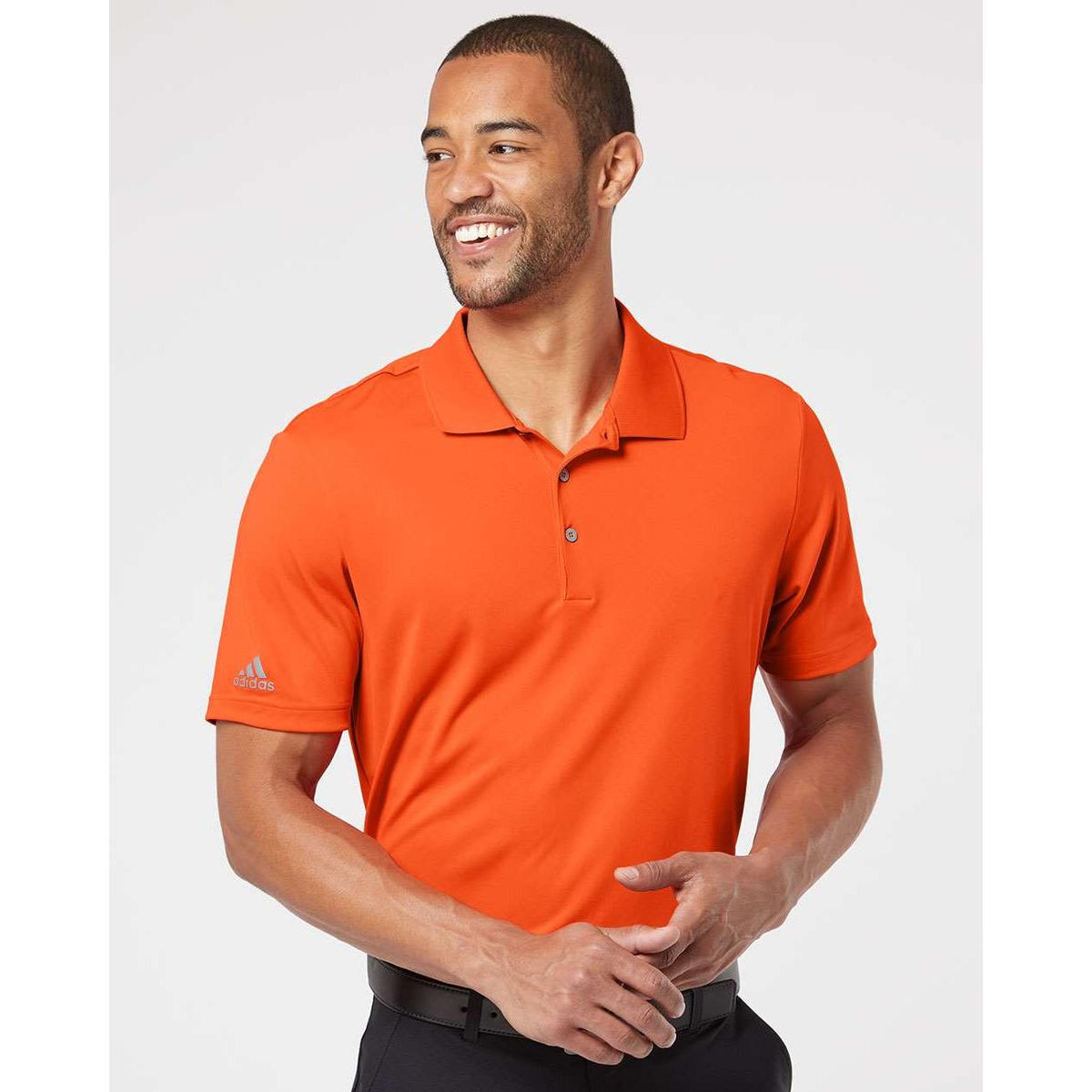 no-logo Adidas Performance Polo-Men's Polos-Adidas-Thread Logic