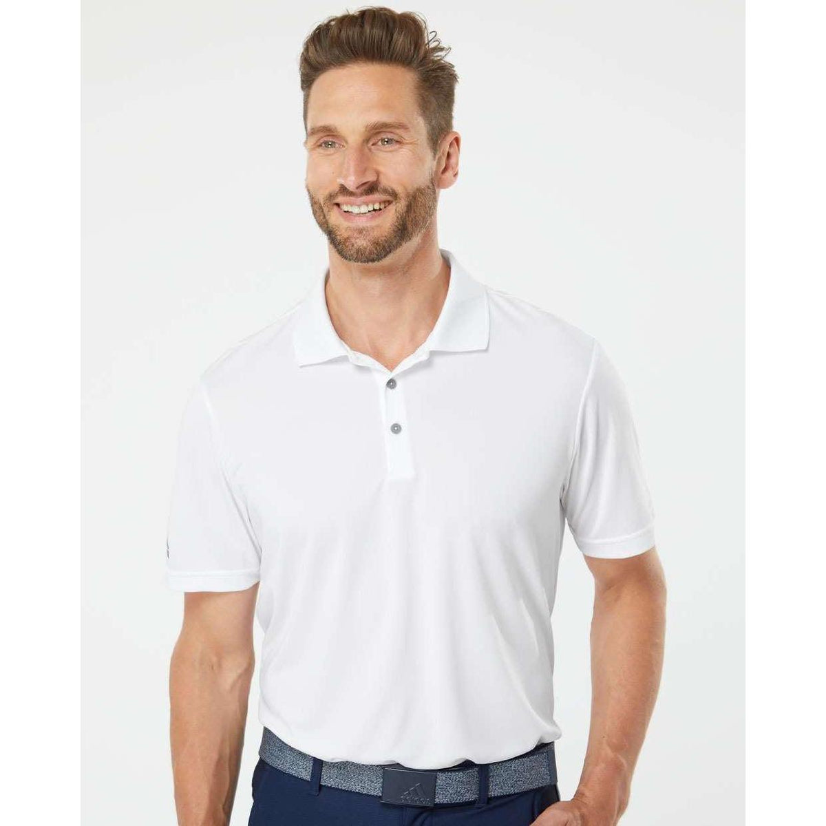 no-logo Adidas Performance Polo-Men's Polos-Adidas-Thread Logic