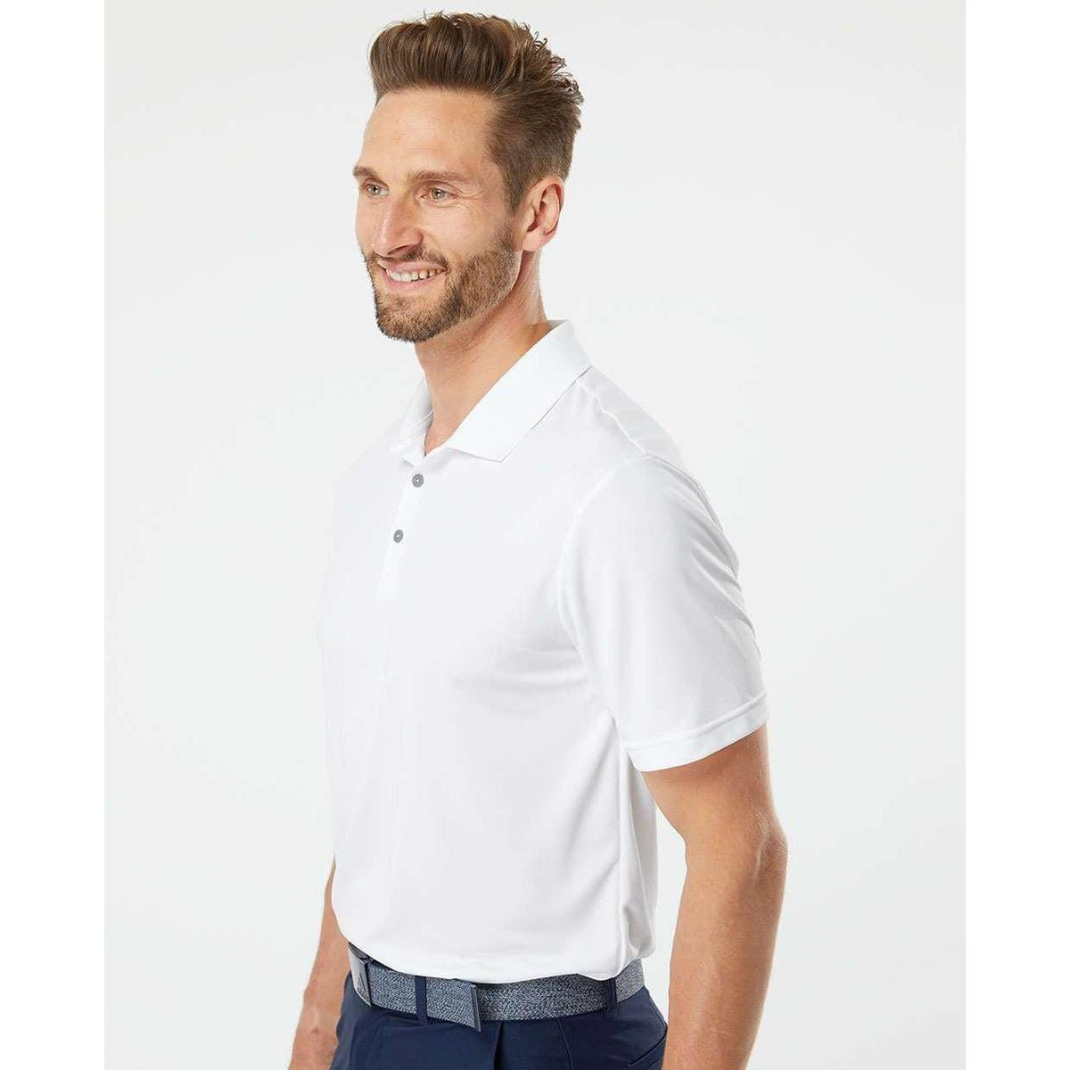 no-logo Adidas Performance Polo-Men's Polos-Adidas-Thread Logic