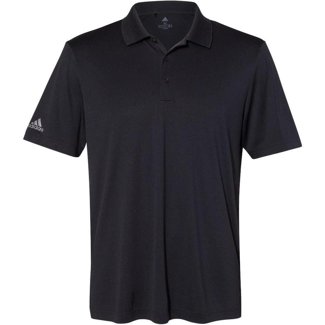 no-logo Adidas Performance Polo-Men's Polos-Adidas-Black-S-Thread Logic