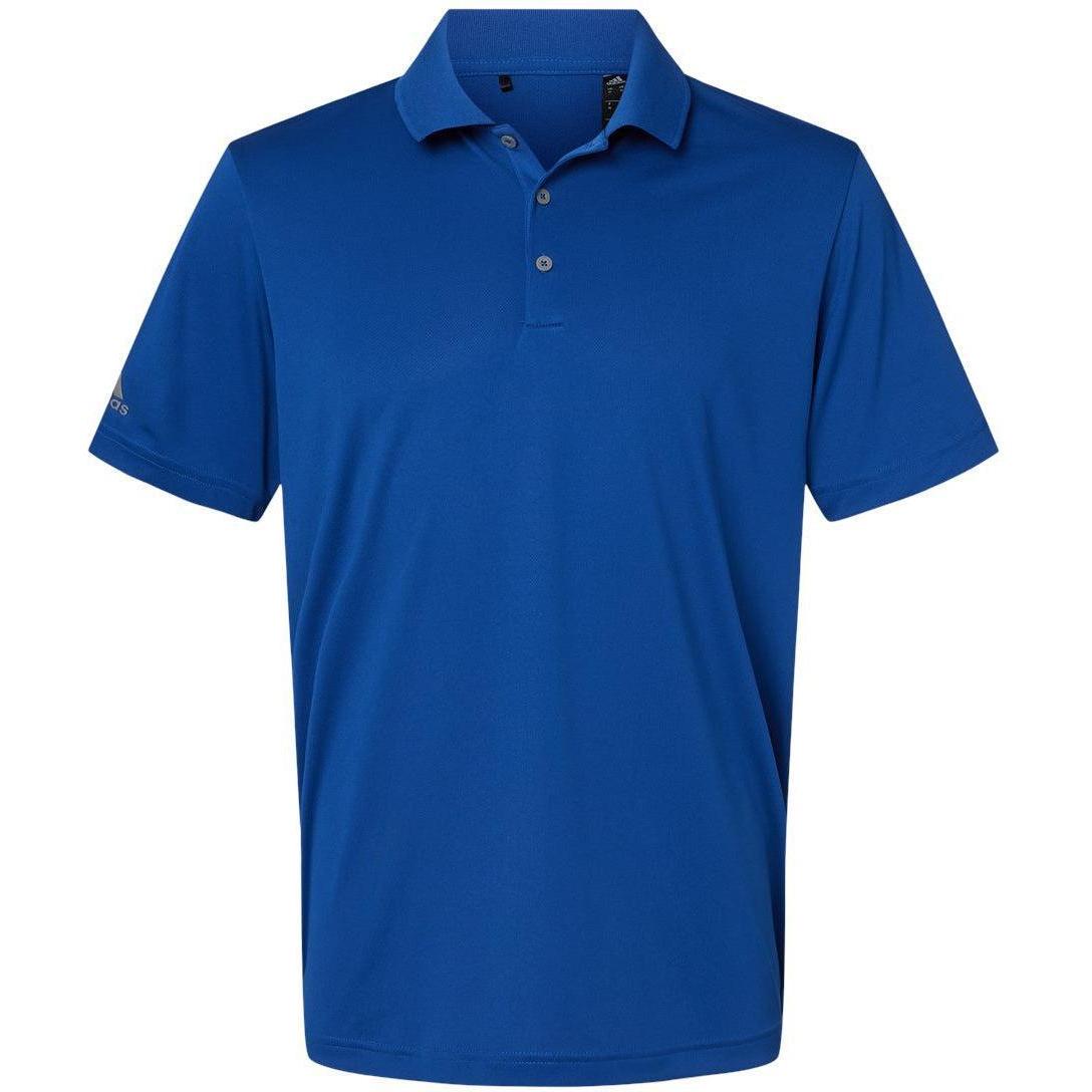 no-logo Adidas Performance Polo-Men's Polos-Adidas-Collegiate Royal-S-Thread Logic