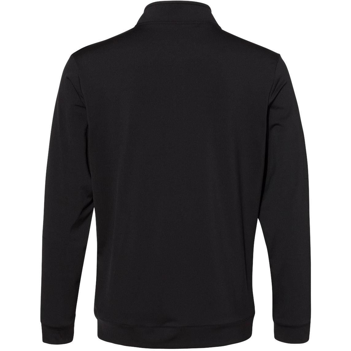 no-logo Adidas Performance Textured Quarter-Zip Pullover-Fleece-Adidas-Thread Logic