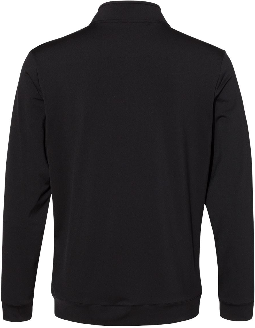 no-logo Adidas Performance Textured Quarter-Zip Pullover-Fleece-Adidas-Thread Logic