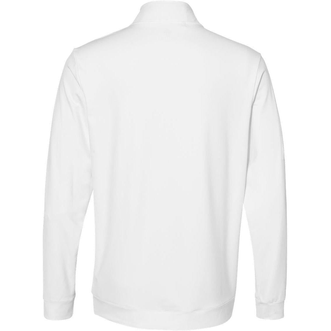 no-logo Adidas Performance Textured Quarter-Zip Pullover-Fleece-Adidas-Thread Logic