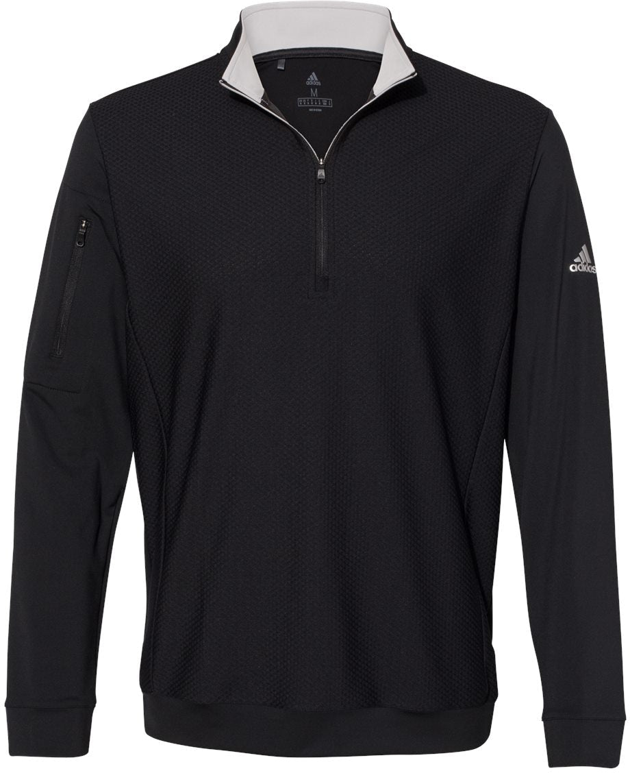 Adidas Performance Quarter-Zip Pullover with Custom