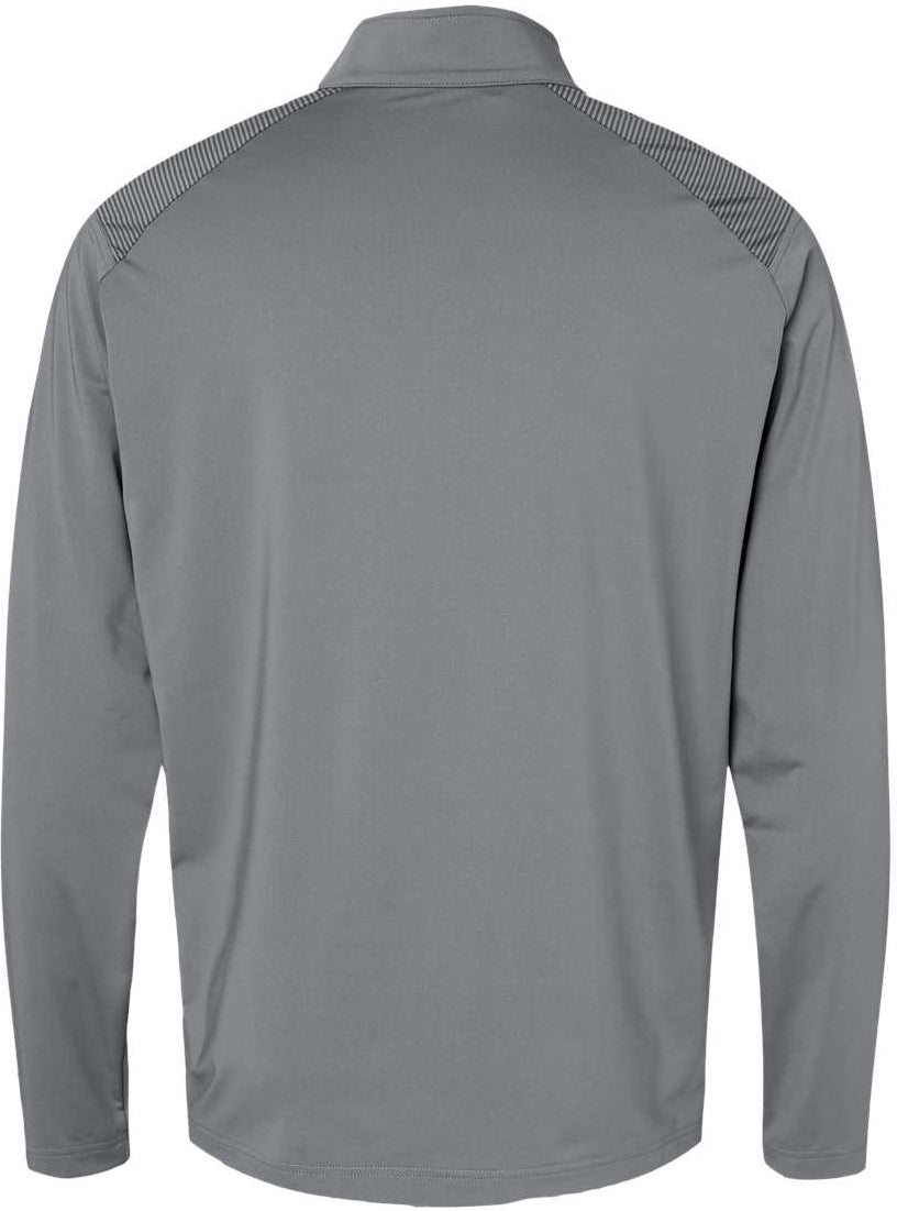 no-logo Adidas Shoulder Stripe Quarter-Zip Pullover-Athletics-Adidas-Thread Logic