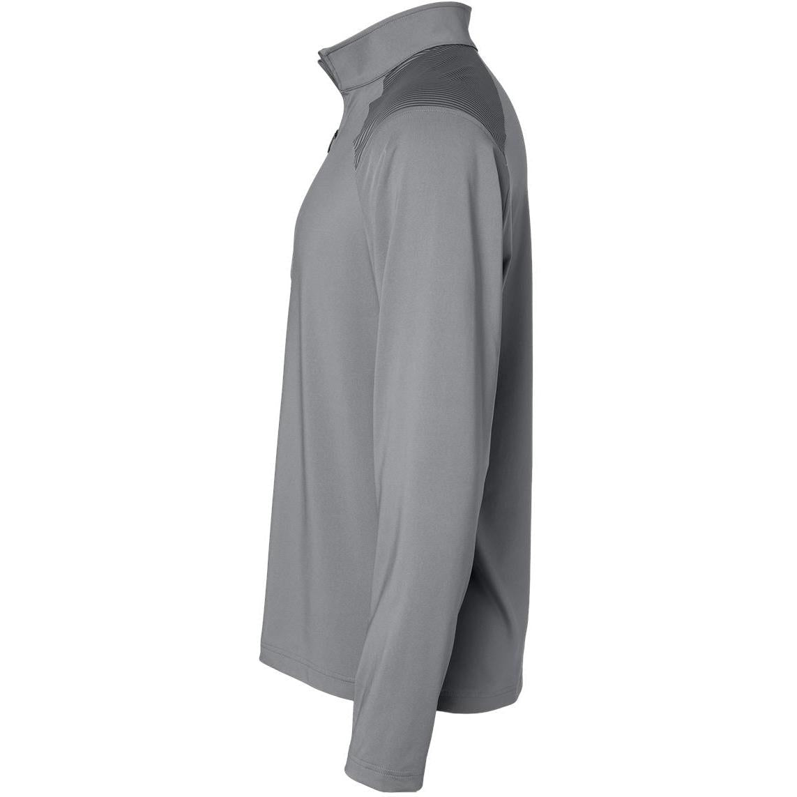 no-logo Adidas Shoulder Stripe Quarter-Zip Pullover-Athletics-Adidas-Thread Logic
