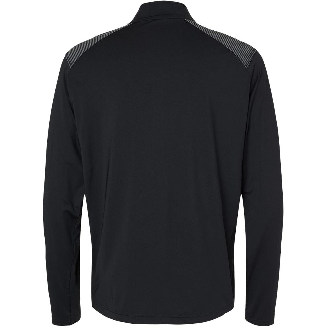 no-logo Adidas Shoulder Stripe Quarter-Zip Pullover-Athletics-Adidas-Thread Logic