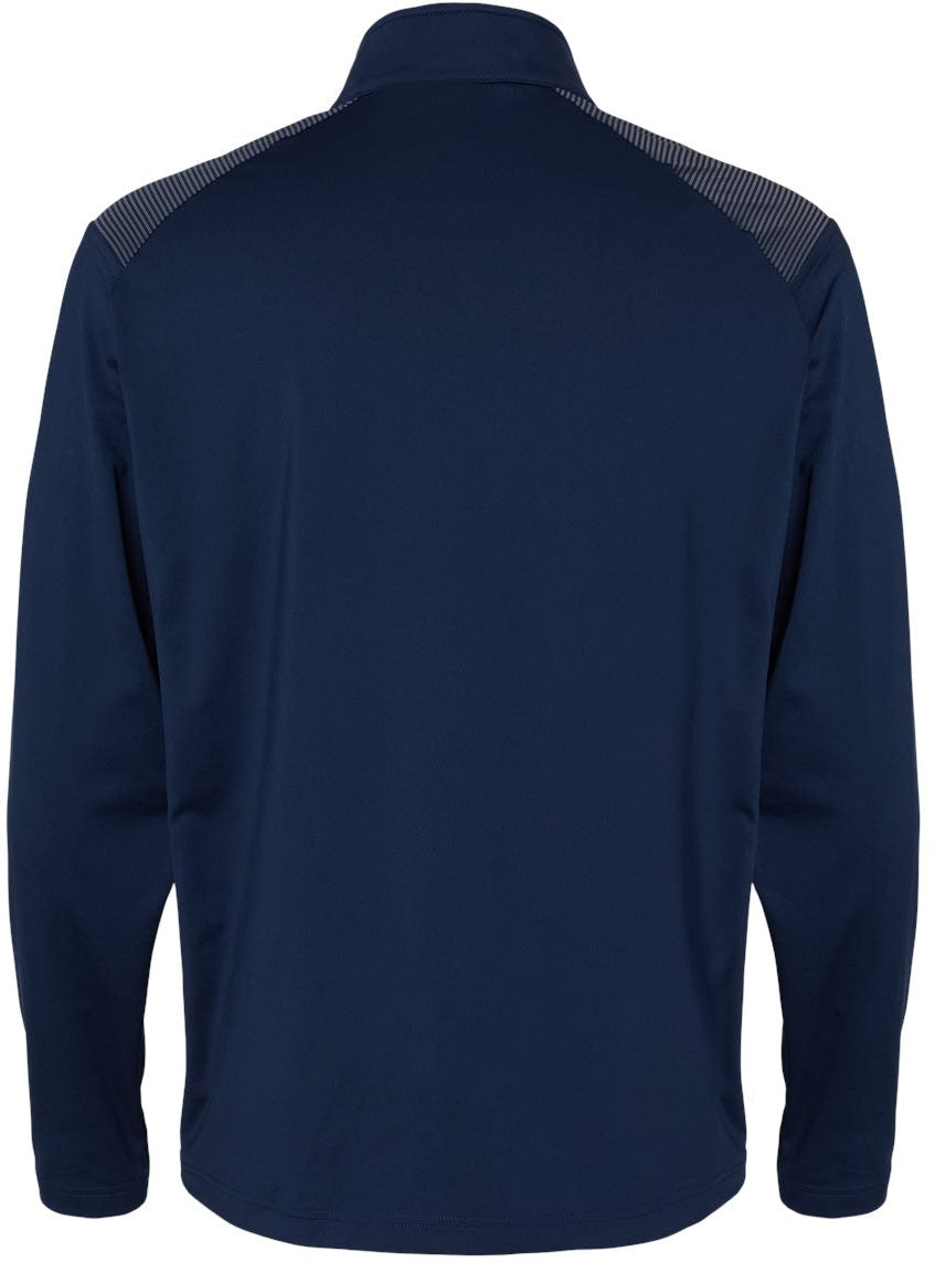no-logo Adidas Shoulder Stripe Quarter-Zip Pullover-Athletics-Adidas-Thread Logic